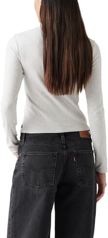 Levi's Women's Effortless Long Sleeve Tee Shirt in Saudi Arabia