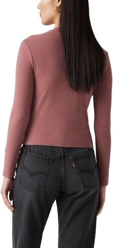 Levi's Women's Effortless Long Sleeve Tee Shirt in Saudi Arabia