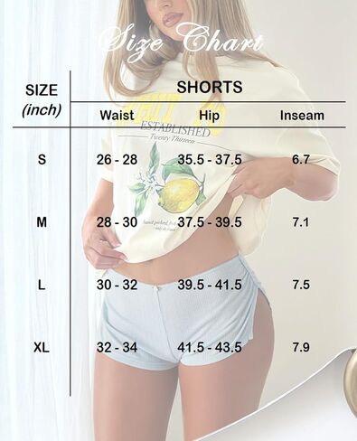Low Rise Booty Shorts Micro Pajamas Shorts for Women Cute Boy Shorts Side Slit Ruched Lounge Shorts Pj Bottoms in Kuwait