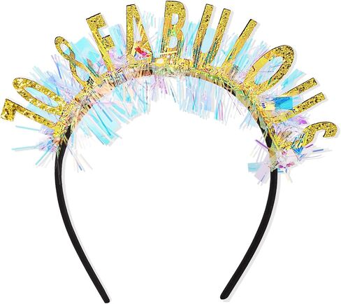 CIEHER 30th Birthday Crown, 30th Birthday Decorations for Women 30th Birthday Gifts for Her Dirty 30 Birthday Tiara Happy 30th Birthday Party Pink in Kuwait