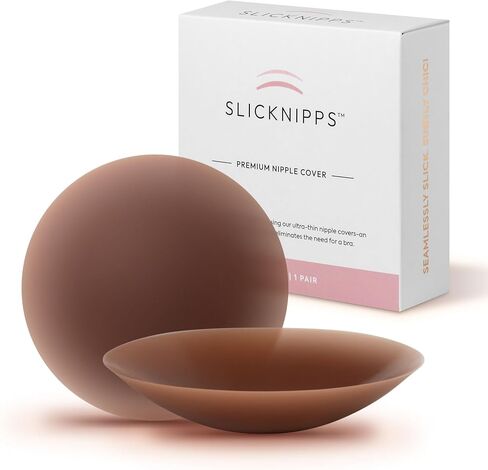 Nipple Covers for Women, Sticky Adhesive, Reusable, Extended Hold, Travel Box, Hypoallergenic, Silicone Pasties in Saudi Arabia