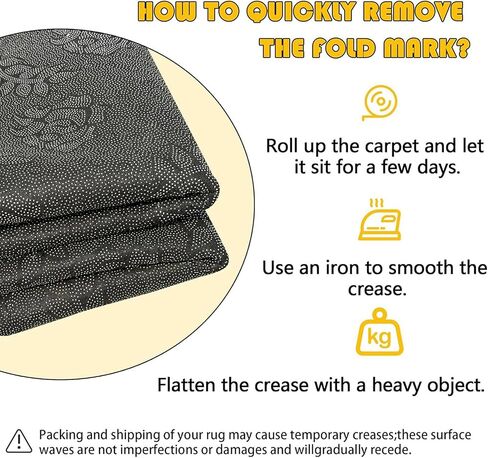 Keep Off Area Rug Yoga Sofa Polyester Carpet Floor Door Mat for Home Art Decor Living Room Bedroom (NKF03, 36x24in(90x60cm)) in Saudi Arabia