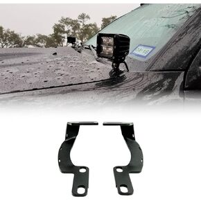 Ditch Light Brackets for 2002-2009 Toyota 4Runner 4th Gen | Driver & Passenger Side Pair | Quick & Easy Installation | Made in The USA | Rago Fabrication
