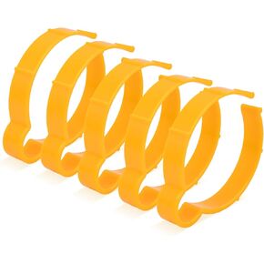 Ehdis® 4.3"(11cm) Vinyl Wrap Sheet Clip Storage Tool for Car Wrap Vinyl Sticker Decal Film Sheet, Coil Hoop Ring Helpful Tool for Auto Film Roll Sheet - 5 PCS