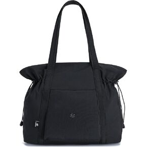 AOCINA 16L Tote Bag for Women Work with Zipper Womens Casual Shoulder Bags for Gym Beach Travel Shopping