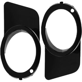 MACHSWON Pair Set Fog Light Lamp Bezel Cover, 51112496283 + 51112496284, 1998-2003 Compatible with BMW 5 Series E39 M5