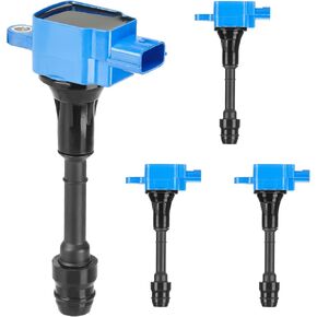Ignition Coil Pack UF350 for Nissan Altima 2002-2006, Sentra X-Trail 2002-2008, X-Trail 2010-2013 2.5L L4 5C1395 C1398-4 Set