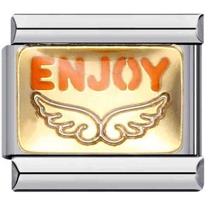 9mm Italian Style Modular Charm Bracelet Link Handmade DIY Stainless Steel Jewelry Gifts for Women