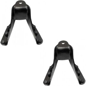 TRQ Rear Leaf Spring Forward Shackle Bracket Hanger Pair 2pc for 1983-1997 Ford F250 F350 Pickup Truck