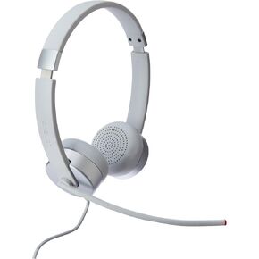 Lenovo 115 USB-A/USB-C Wired Stereo Headset, in-line Control Box. Lightweight, Noise Cancelling, USB-A to USB-C Adapter, Black
