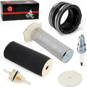 Air Filter Guide End Cap Kit Spark Plug Intake Manifold For Yamaha Grizzly 600 YFM600 1998 1999 2000 2001