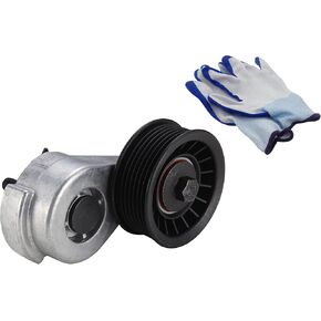 38116 Belt Tensioner Assembly With Pulley For 92-03 Dodge B Series Van/Dakota/Durango/Ramcharger/D & W Series Pickup Jeep Grand Cherokee OE# 419-301 53010158AB 53010158AC 53006497