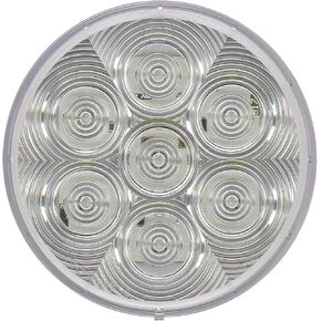 Peterson 826C-7 LED Back-Up Light Round Grommet Mount, 4"