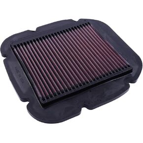 K&N Engine Air Filter: High Performance, Premium, Powersport Air Filter: Fits 2002-2019 SUZUKI/KAWASAKI (DL650A, V-Strom, ABS, XT, XT ABS, XT Touring, DL650XA, Adventure, DL1000, KLV1000) SU-1002