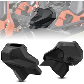 Central Cage Trim Cover for Maverick X3 MAX 17-24, Plastic Center Cage Protection Plate Shield Guard for Can Am Maverick MAX Turbo 2017-2024 Accessories, Replace #705015490, 705015489, 2PCS