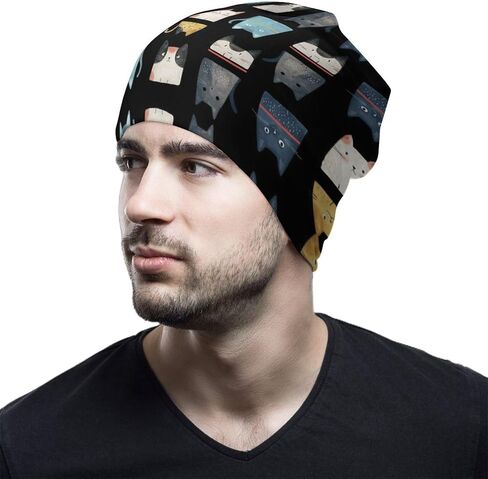 Beanie Chemo Hat Cancer Headwear Chemo Caps Chemo Headwear Skull Cap for Women, 100% Polyester with Floral in Saudi Arabia