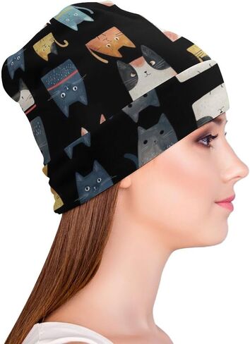 Beanie Chemo Hat Cancer Headwear Chemo Caps Chemo Headwear Skull Cap for Women, 100% Polyester with Floral in Saudi Arabia