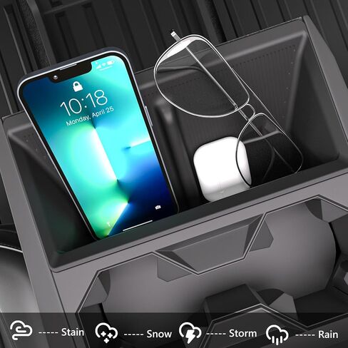 Xipoo Wireless Charger Mat Compatible with 2023 2024 2025 Tesla Cybertruck Wireless Charging Center Console Organizer Replacement for 2023-2025 Tesla Cybertruck Accessories(Wireless Charger Mat) in Saudi Arabia