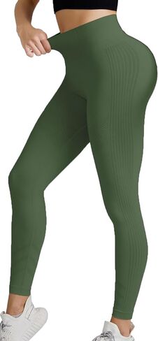 Womens Workout Leggings High Waist Tummy Control Yoga Leggings in Saudi Arabia