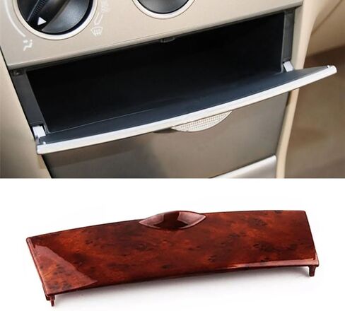Front Center Console Storage Box Panel Cover for Toyota Corolla 2003 2004 2005 2006 2007 2008 (Mahogany) in Saudi Arabia