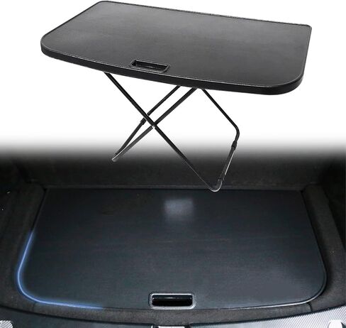 طاولة قابلة للطي لصندوق السيارة من GearUp متوافقة مع طراز Tesla Y 2024 2023 2022 2021 طاولة صينية صندوق السيارة للتخييم لملحقات Tesla Model Y in Kuwait