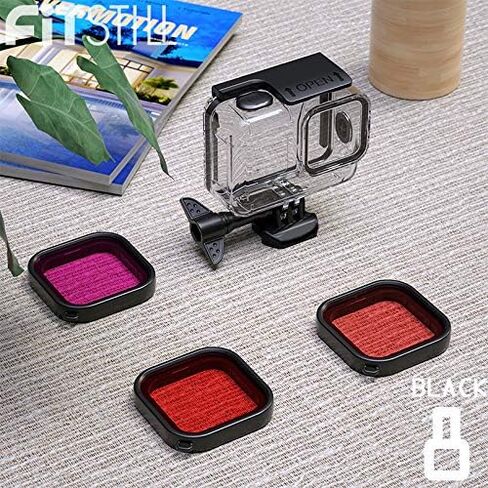 FitStill 70M/230FT Underwater Waterproof Case with Dive Filters Compatible for Go Pro Hero 13 Black,Underwater Protective Housing Dive Kit,Professional Action Camera Dive Accessory Accessory Kit in Saudi Arabia