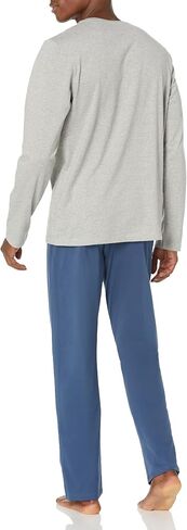 GUESS Men's Solid Pj Set Long in Saudi Arabia