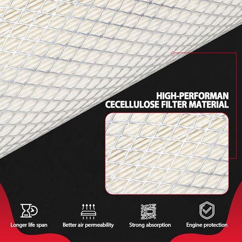 11013-7044 & 11013-7045 Inner & Outer Air Filter Cleaners For Combo OEM Donaldson Kohler P821575 & P822858 46438 & 42985 2508301-S & 2508304-S M131802 M131803（set of 4） in Kuwait