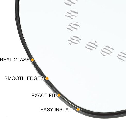Uxcell استبدال زجاج المرآة الجانبية للسائق الأيسر للسيارة مع إشارة انعطاف LED لسيارة شيفروليه سوبربان سيلفرادو تاهو لسيارة جي إم سي سييرا يوكون لكاديلاك in Saudi Arabia
