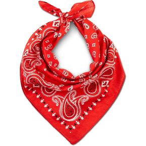 LOVARZI Premium Cotton Bandana Versatile Scarf For Men Women - Neck Head wear for sports - Cycling Hiking Walking Running