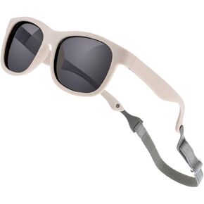 Baby Sunglasses with Strap Polarized Flexible UV400 for Infant Toddler Boys Girls Age 0-24 Months in Kuwait