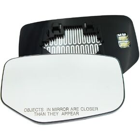 Passenger Right Side Heated Mirror Glass Compatible withHonda Accord 2008-2012