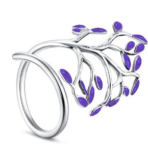 خاتم شجرة الحياة للنساء من Ornaland من الفضة الإسترليني عيار 925، خاتم إصبع شجرة استثنائي حديث قابل للتعديل، هدية للأم in Kuwait