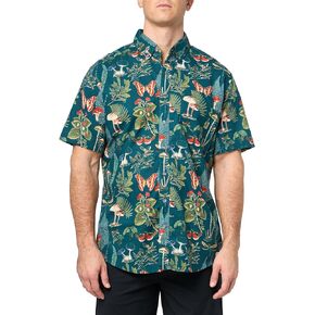 Eddie Bauer Men's Baja Short-Sleeve Shirt-Print