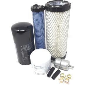 CFKIT Maint. Filter Kit Ditch Witch SK650 & SK800 Mini-Skid Steer w/Kubota D1105T Eng.