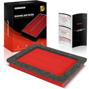 A-Premium Pre-oiled Engine Air Filter Compatible with Ford F-150 04-08, F-250 Super Duty F-350 Super Duty 05-07, Expedition 05-06 & Lincoln Navigator 05-06, Mark LT 06-08, 5.4L