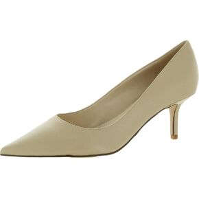 Nine West Women's Arlene Pump, Cream Leather 153, 6