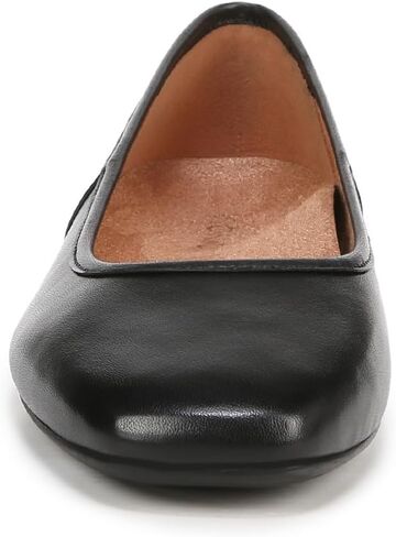 Vionic Women's Orinda Skimmers Ballet Flat, Putty Beige Leather, 9 in Saudi Arabia