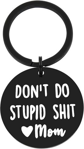 TOS I Love You Son Daughter Birthday Gifts Keychain Gift for Graduation 16 Year Old Boy Girl, Gift From Dad Mom Son Daughter in Kuwait