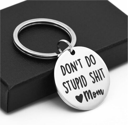 TOS I Love You Son Daughter Birthday Gifts Keychain Gift for Graduation 16 Year Old Boy Girl, Gift From Dad Mom Son Daughter in Kuwait
