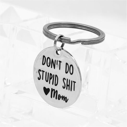 TOS I Love You Son Daughter Birthday Gifts Keychain Gift for Graduation 16 Year Old Boy Girl, Gift From Dad Mom Son Daughter in Kuwait