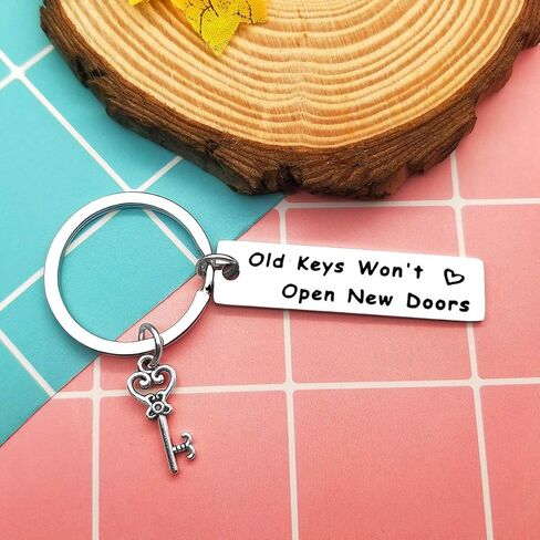 هدية الطلاق هدية تفريق هدية جديدة لي، هدايا بداية جديدة للنساء/الرجال، هدية عمل جديدة، هدية مغادرة لزملاء العمل، هدايا حفلة الطلاق، هدية سلسلة مفاتيح ملهمة لأفضل صديق لها in Kuwait