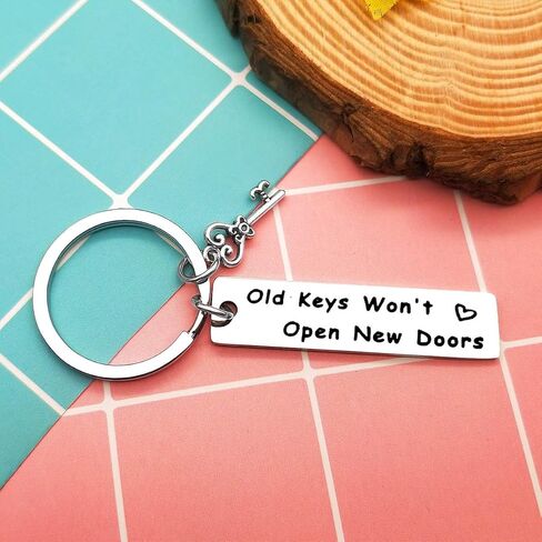 هدية الطلاق هدية تفريق هدية جديدة لي، هدايا بداية جديدة للنساء/الرجال، هدية عمل جديدة، هدية مغادرة لزملاء العمل، هدايا حفلة الطلاق، هدية سلسلة مفاتيح ملهمة لأفضل صديق لها in Kuwait