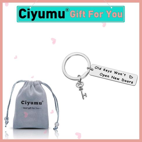 هدية الطلاق هدية تفريق هدية جديدة لي، هدايا بداية جديدة للنساء/الرجال، هدية عمل جديدة، هدية مغادرة لزملاء العمل، هدايا حفلة الطلاق، هدية سلسلة مفاتيح ملهمة لأفضل صديق لها in Kuwait