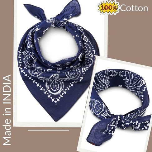 وشاح LOVARZI من القطن الفاخر متعدد الاستخدامات للرجال والنساء - غطاء رأس للرقبة لممارسة الرياضة - ركوب الدراجات والمشي لمسافات طويلة والجري in Kuwait