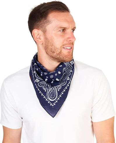 وشاح LOVARZI من القطن الفاخر متعدد الاستخدامات للرجال والنساء - غطاء رأس للرقبة لممارسة الرياضة - ركوب الدراجات والمشي لمسافات طويلة والجري in Kuwait