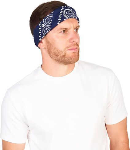 وشاح LOVARZI من القطن الفاخر متعدد الاستخدامات للرجال والنساء - غطاء رأس للرقبة لممارسة الرياضة - ركوب الدراجات والمشي لمسافات طويلة والجري in Kuwait