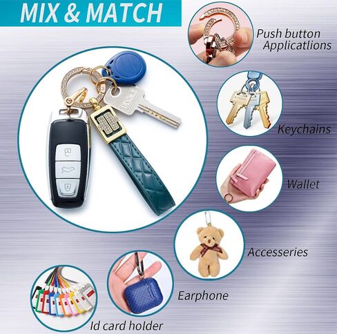 Compatible with Acura Key Fob Cover with Fashion Diamond Keychain Soft TPU 360 Degree Protection Key Case for CDX NSX RDX RLX TLX TLX-L Smart Key in Kuwait