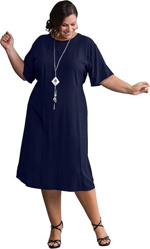 Plus Size Belle Rayon Dress in Kuwait