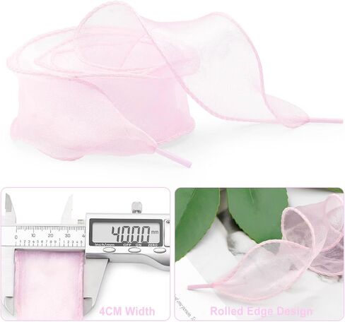 Flat Sheer Shoe Laces: 4CM Wide Fashion Snow Yarn Shoelaces 2 Pairs in Saudi Arabia